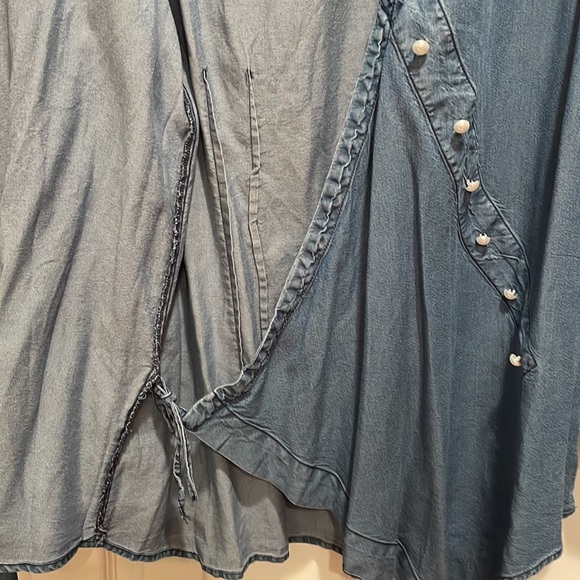 Long denim top - Picture 5 of 6